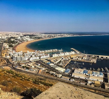 The viewpoint over Agadir #agadir #agadirview #worserphoto #sliceoflife #awesomeday #awesome shots #awesome globepix #instaview