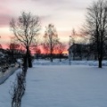 Red sunrise in The north #worserphoto #sliceoflife #photooftheday #awesome shots #art #sunrise #igsunrise