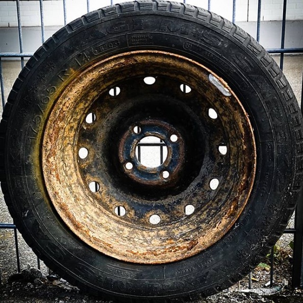 Wheels of Steel #worserphoto #rostywheel #wheel #behindthewheel #awesome #photooftheday.jpg